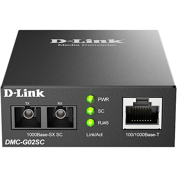 D-Link GigabitEthernet Konverter 1000 Mbit/s DMC-G02SC/E